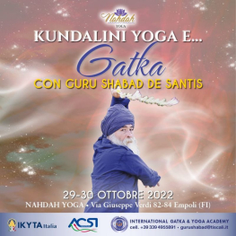Kundalini Yoga e Gatka con Guru Shabad de Santis